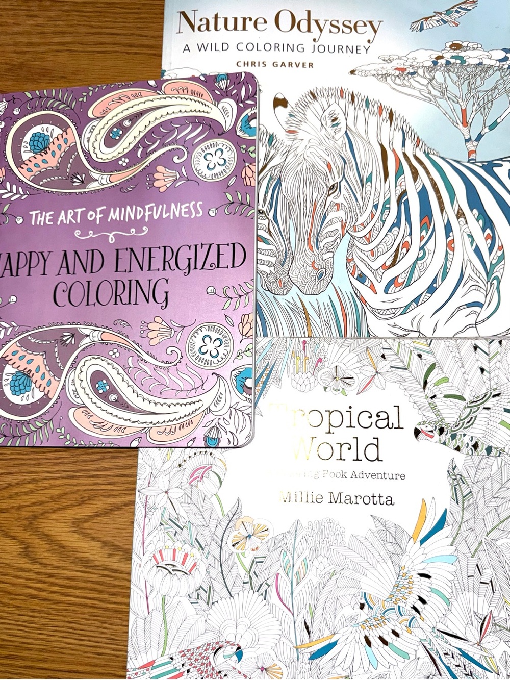 Adult coloring books